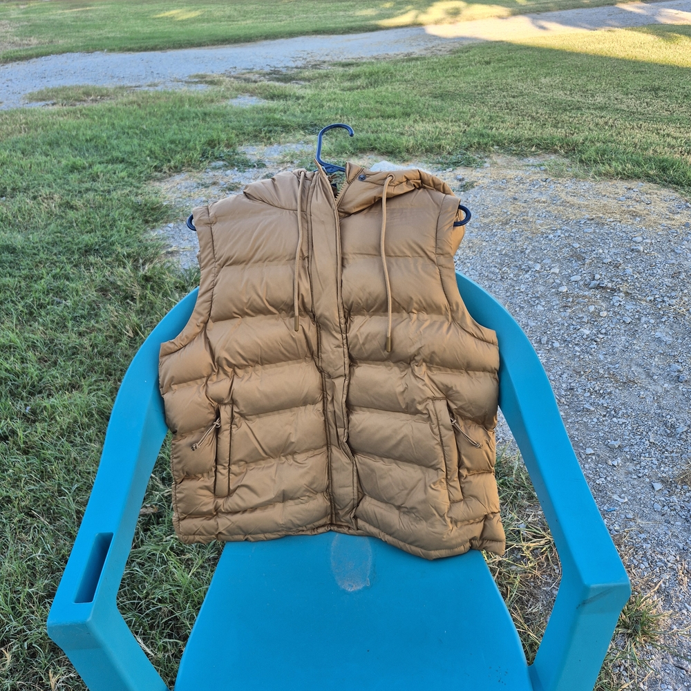 Arizona Jean Company Brown Puffer Vest